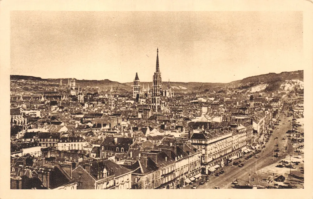 Rouen — Die Kais — Allgemeiner Blick — Französische Herstellung - Vorderseite