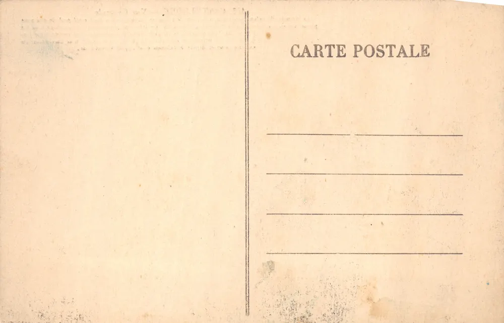 Casteaebouc — Vue Générale — éditeur non identifié, n° 157 - Verso