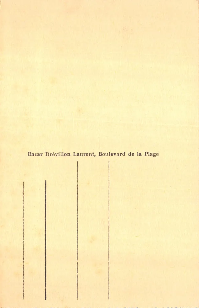 Morgat — Ansicht vom Grand Hotel de la Plage — Verlag E.A.R. n°59 - Rückseite
