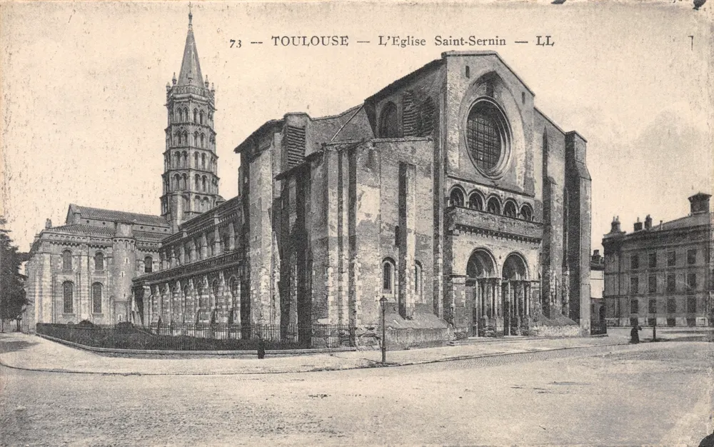 Toulouse — Die Kirche Saint-Sernin — LL, n° 73 - Vorderseite
