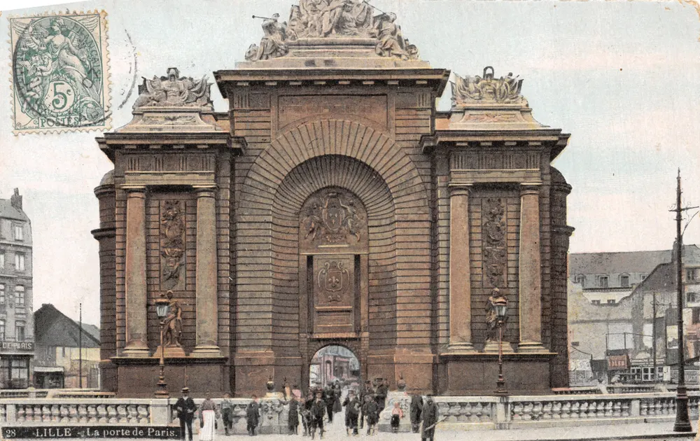 Lille — Die Pforte von Paris — Verlag L.V. & Cie, Nr. 28 - Vorderseite