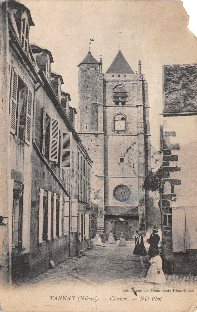 Tannay (Nièvre) — Kirchturm — Collections des Monuments Historiques — ND Phot - Vorderseite