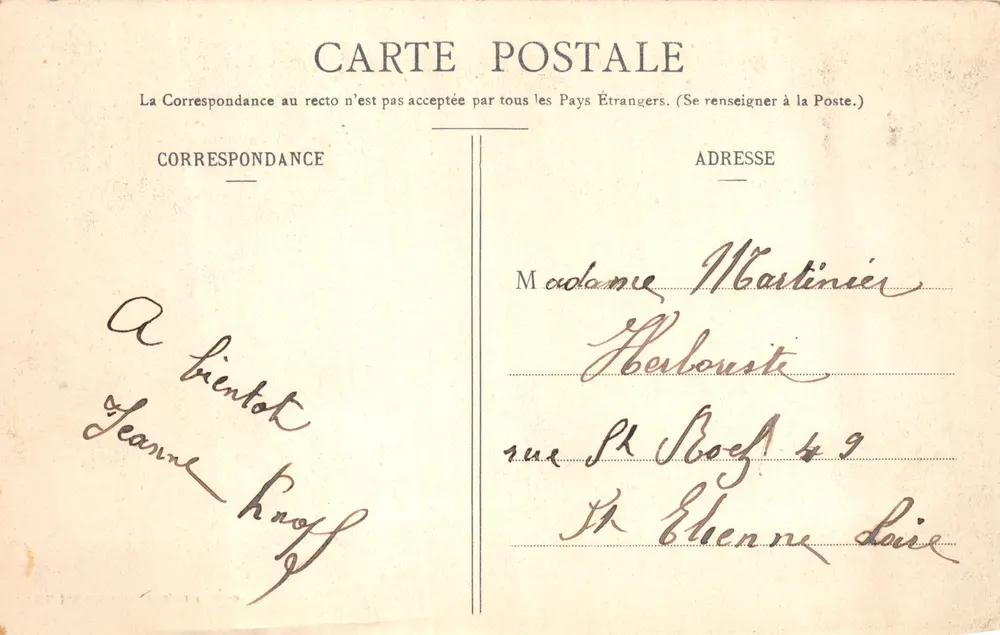 Kirche von St-Bonnet-le-Château — Die Krypta — Verlag Nouvelles Éditions, St-Hilaire - Rückseite