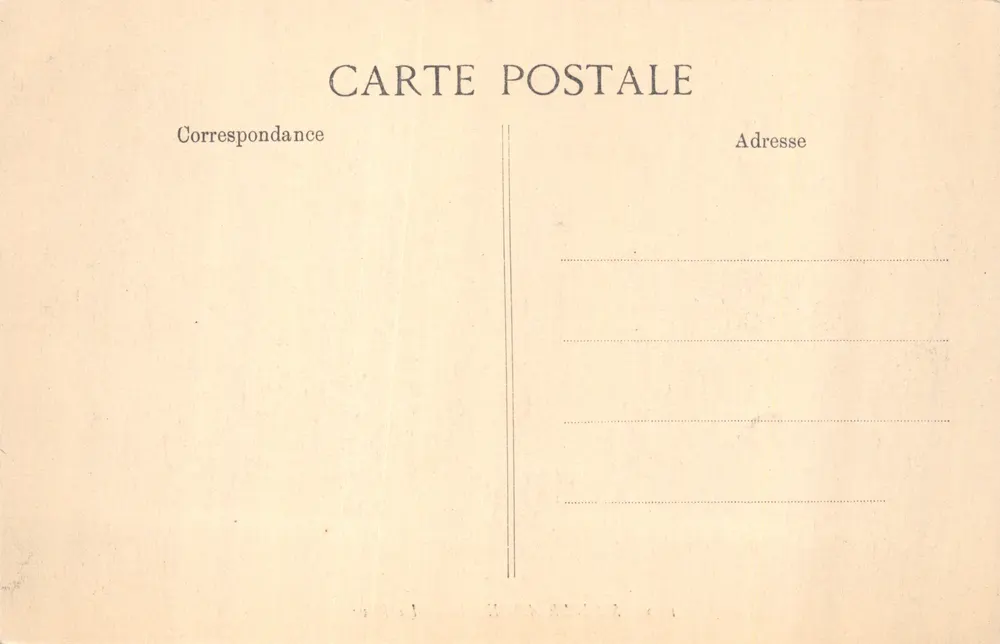 Sainte-Adresse — La Heve — vue de la côte avec chemin et maison - Verso