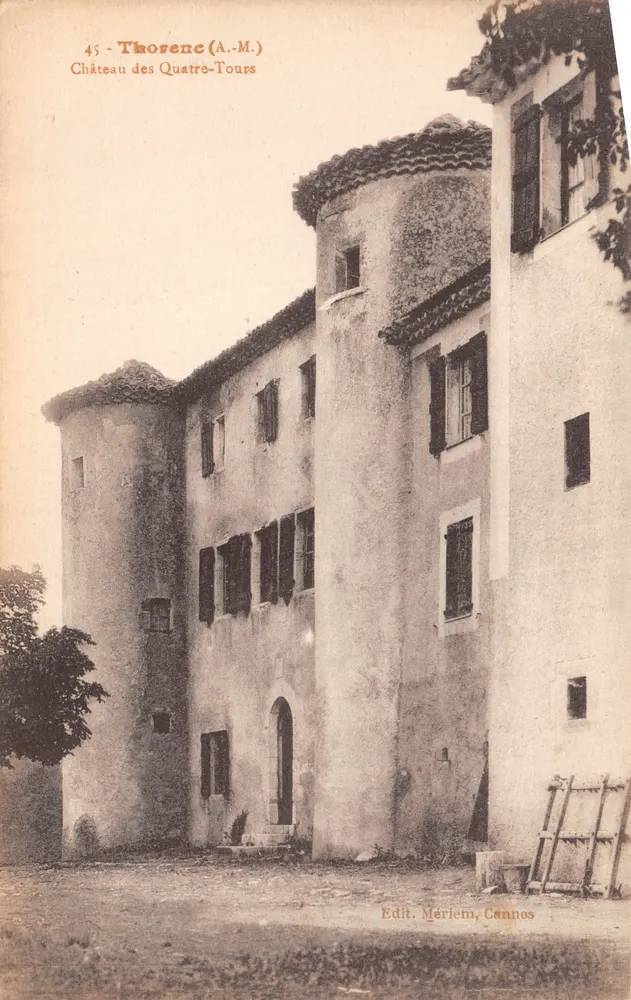 Thorenc (A.-M.) — Schloss der Vier Türme — Edit. Mériem, Cannes - Vorderseite