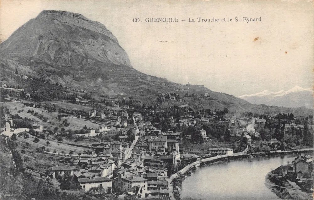 Grenoble — La Tronche et le St-Eynard — P. GAUDE, phot. édit - Recto