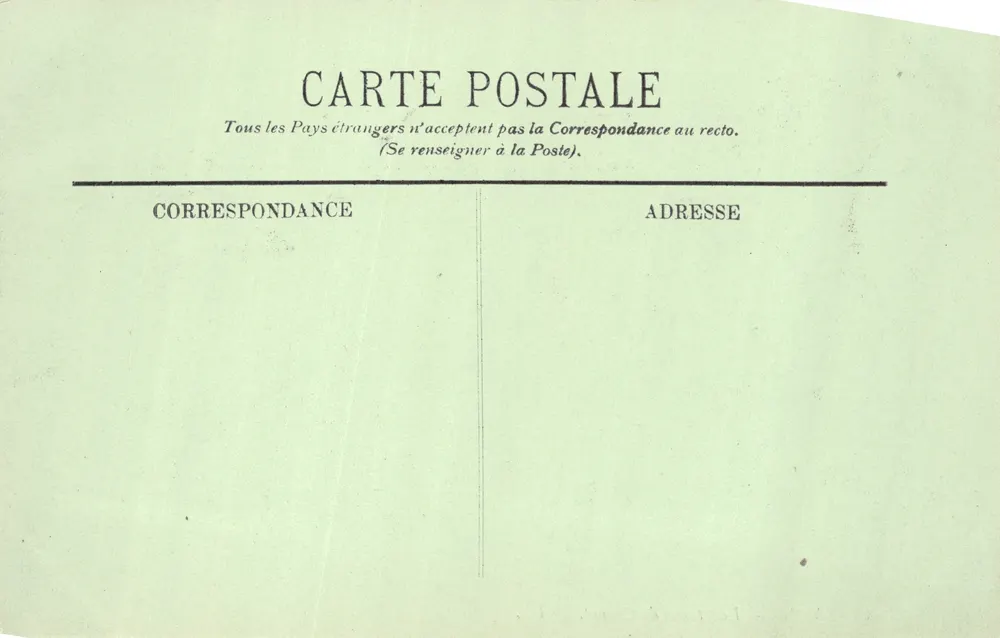 LYON — La Statue de Carnot — éditeur LL. n°38 - 뒷면