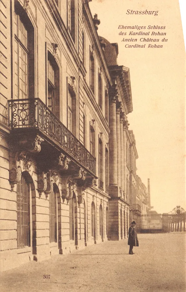 Straßburg — Alter Schloss des Kardinals Rohan — Verleger : 307 - Vorderseite