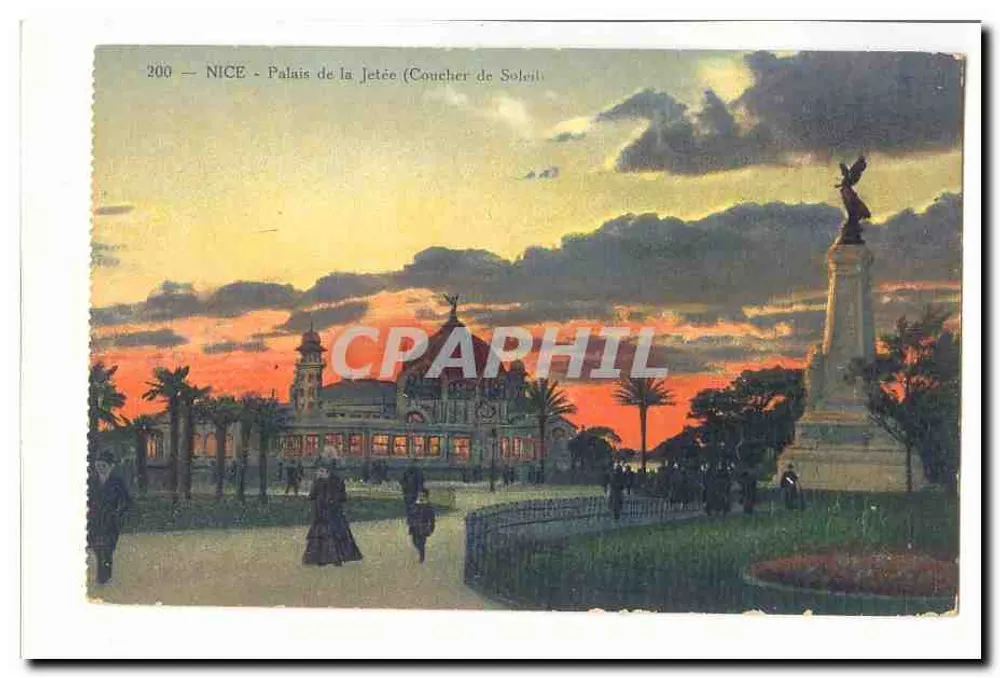 Nice - Palácio da Pontão (Pôr do Sol) - Frente