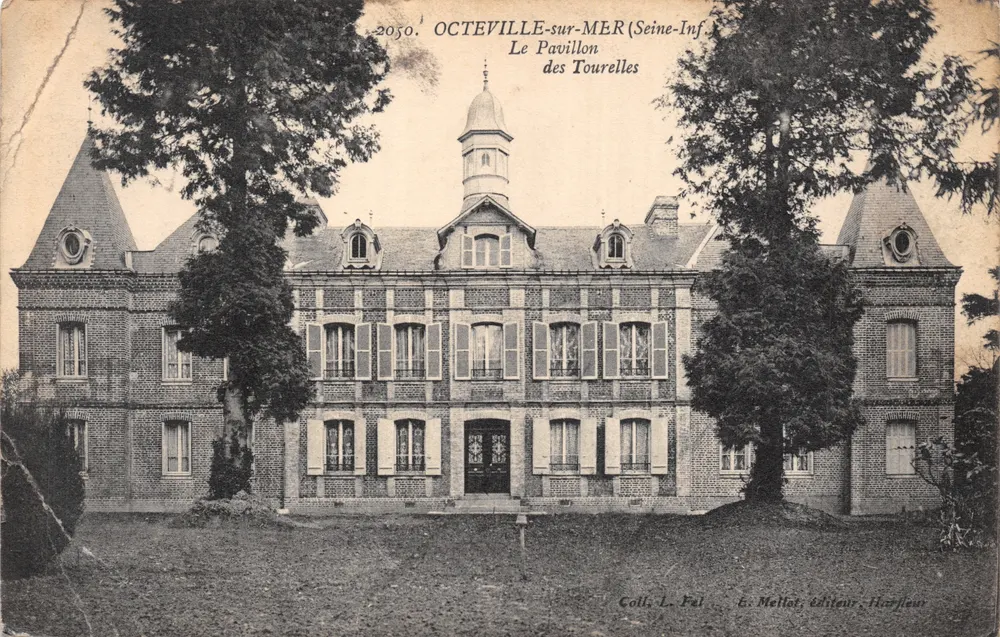 Octeville-sur-Mer — Das Pavillon des Tourelles — Verlag L. Mellot, Hazebrouck - Vorderseite