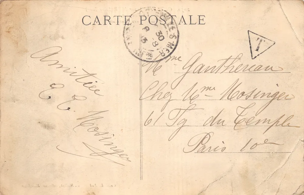 Octeville-sur-Mer — Das Pavillon des Tourelles — Verlag L. Mellot, Hazebrouck - Rückseite