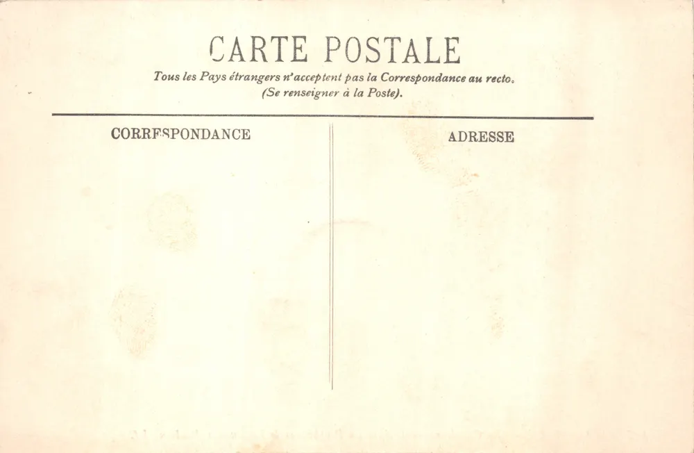 Marseille — Die Corniche — L'Anse du Prophète und das Restaurant Roubion — Verlag LL, Nr. 127 - Rückseite