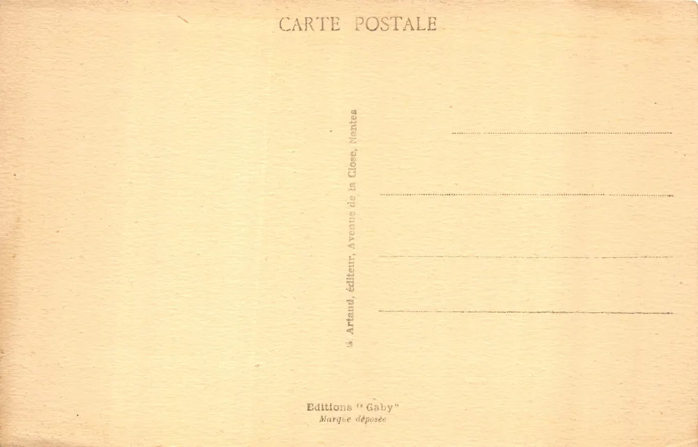 Dieppe — Die Villen von Bas Fort-Blanc — Éditions Gaby, Nantes - Rückseite