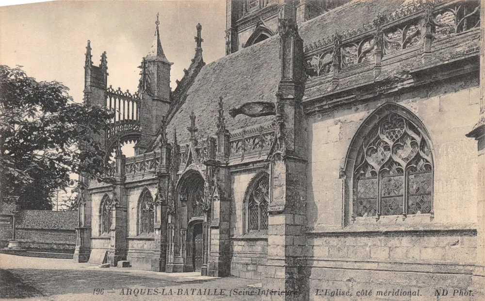 Arques-la-Bataille — Die Kirche, südliche Seite — ND Phot - Vorderseite
