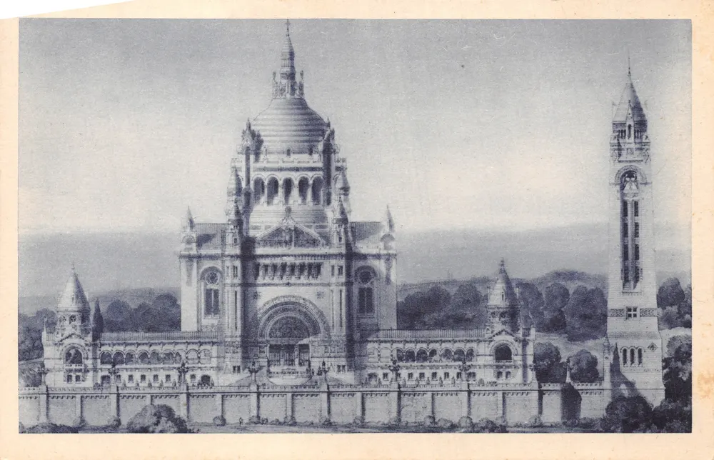 Die Basilika von Lisieux — Allgemeiner Blick auf das Projekt — Verlag Draeger-Paris - Vorderseite