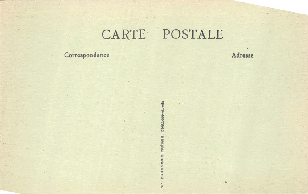Paray-le-Monial - Musée Eucharistique — éditeur B. F. Chalon, n° 97 - Verso