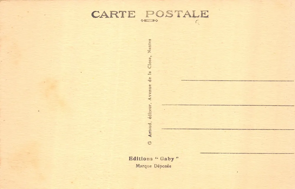 La Baule (L.-I.) — Das Casino — Verlag SABY, Nr. 434 - Rückseite