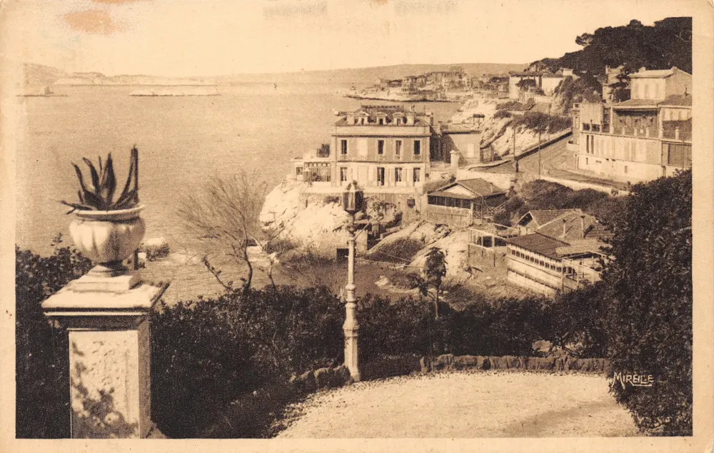 Marseille pittoresk — Die Corniche und die Inseln, Ansichten von der Reserve — Mireille - Vorderseite