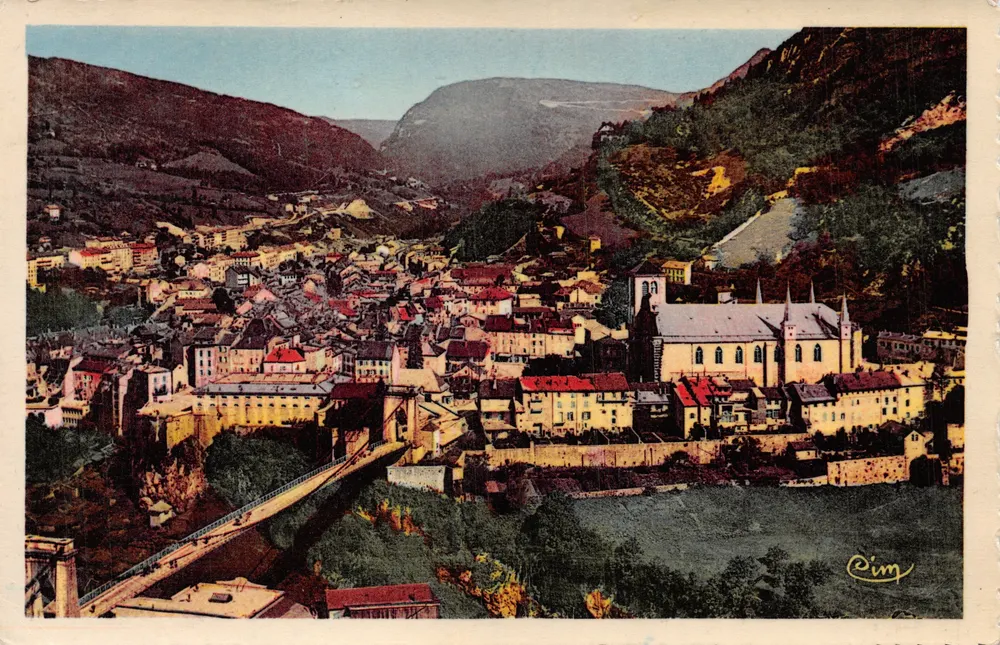 Saint-Claude — Vue Générale — Imp. Combier, Mâcon - 앞면