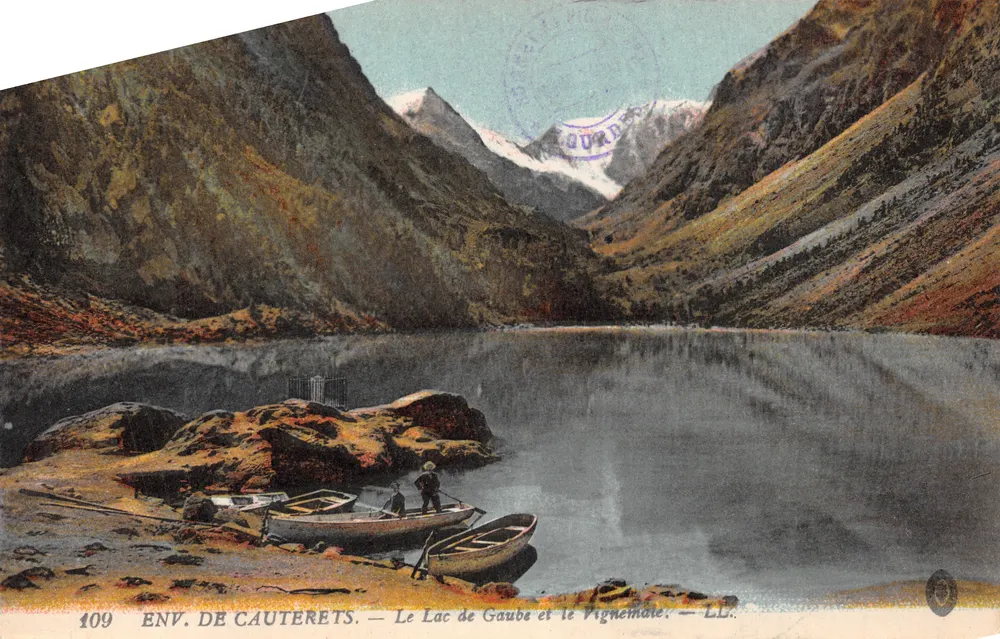 Ansicht von Cauterets — See Gaube und der Vignemale — LL. — Nr. 109 - Vorderseite