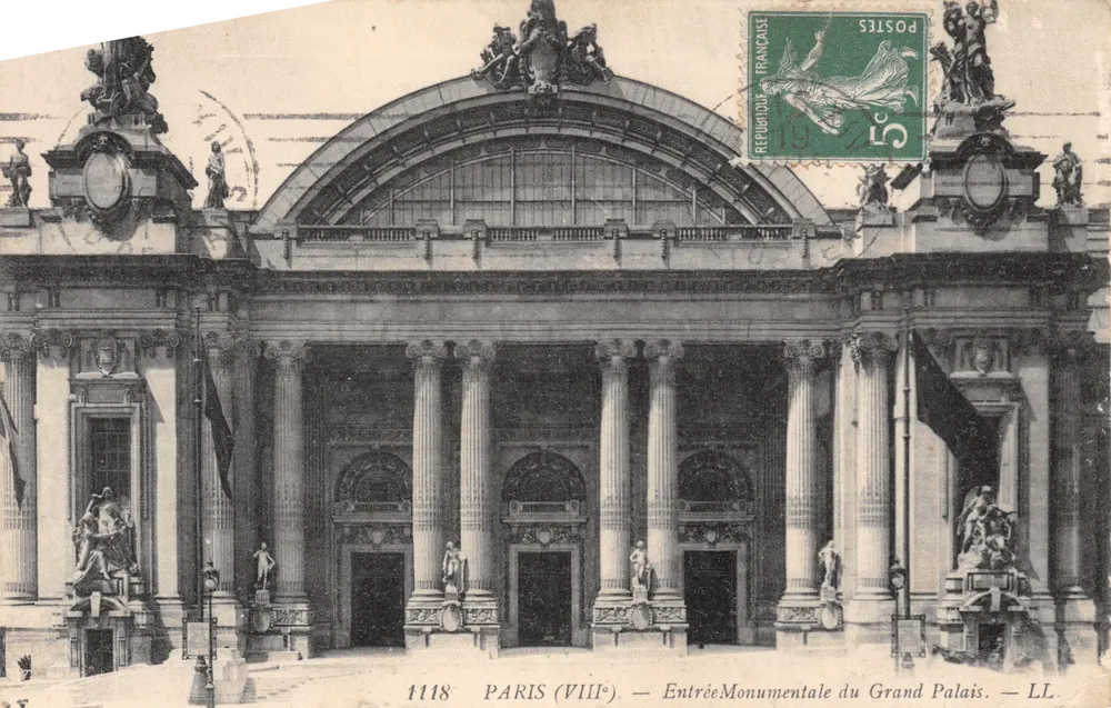 Paris (VIII) — Monumentale Eingang des Grand Palais — LL. n° 1118 - Vorderseite