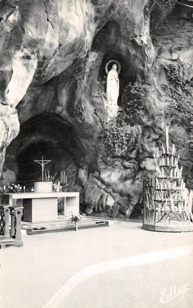 Grotte Miraculeuse — Lourdes — Édition Ed. Luf - 앞면