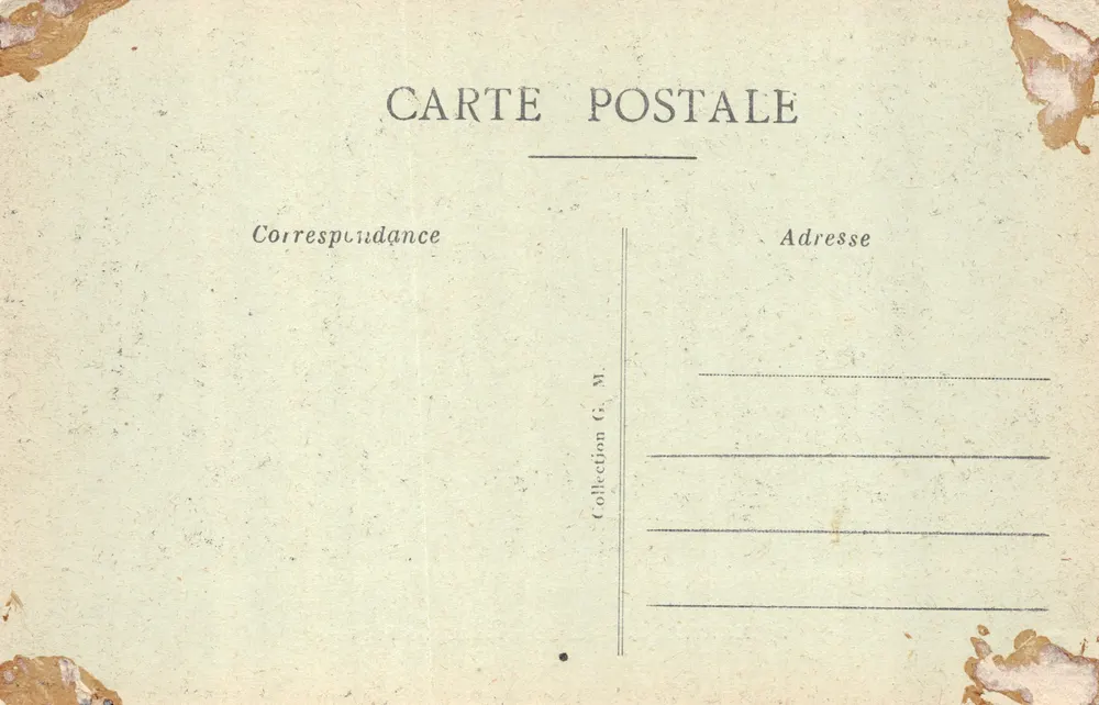 Montluçon — Innenansicht der Kirche St-Pierre — unbekannter Verlag, Nr. 39 - Rückseite