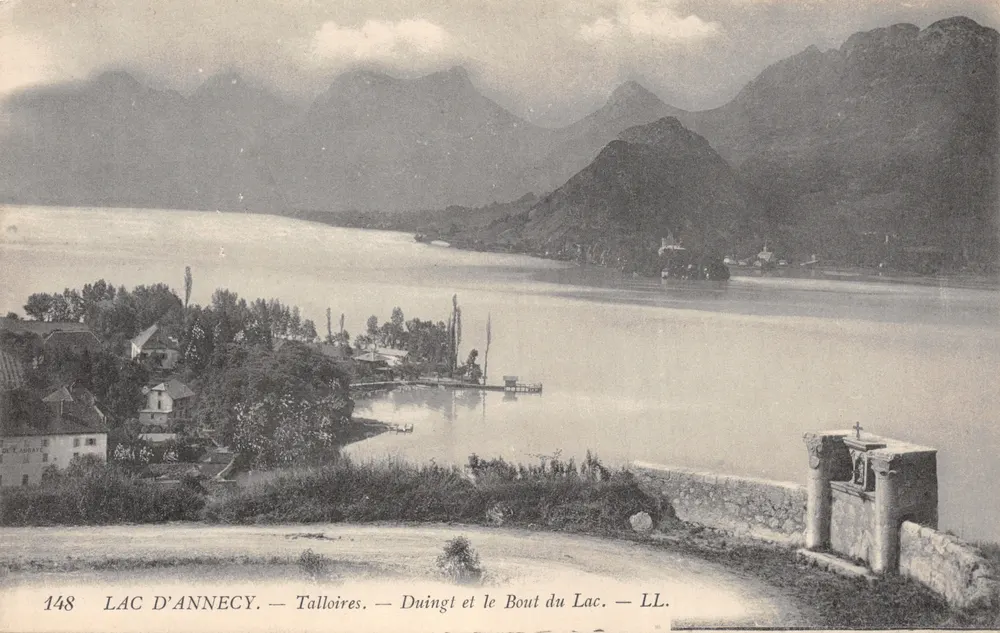 See Annecy — Talloires — Duingt und das Ende des Sees — LL. — n° 148 - Vorderseite