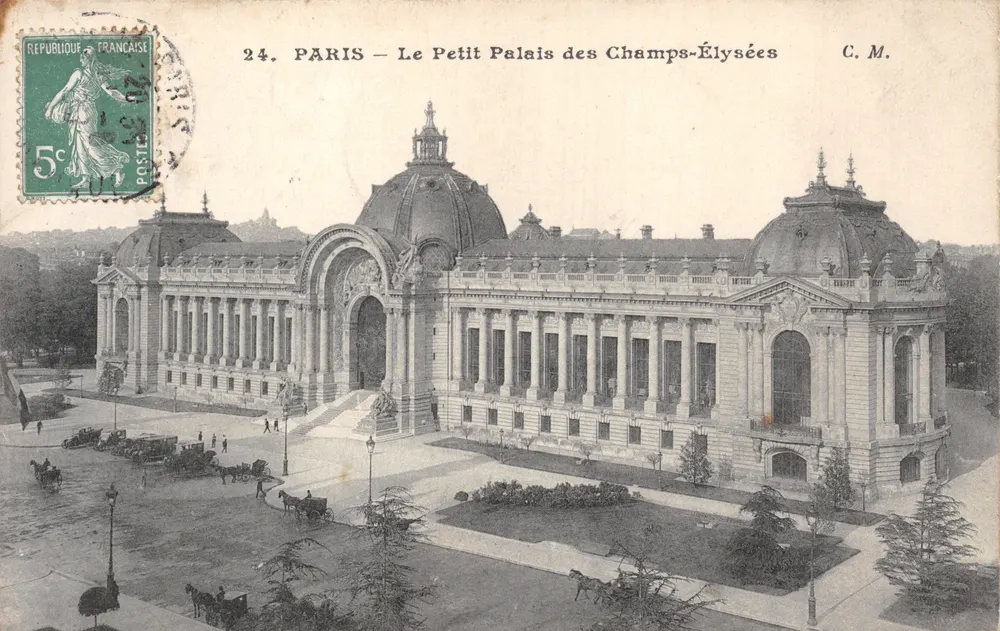 PARIS — Le Petit Palais des Champs-Élysées — C.M. n°24 - Recto
