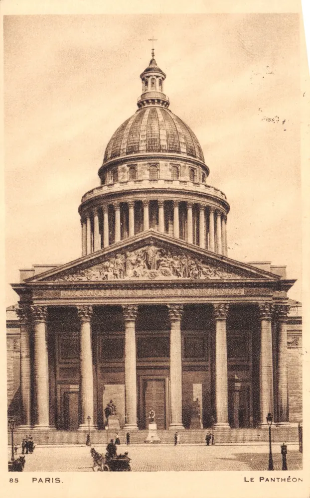 Paris — Le Panthéon — Éditeur : Paris, n° 85 - 앞면