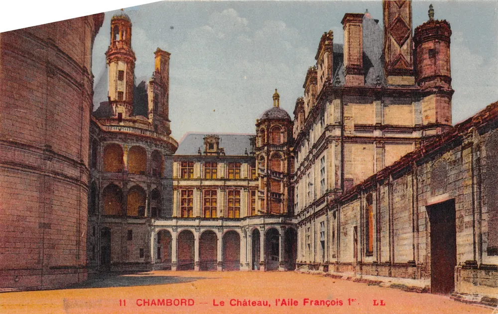 Chambord — Das Schloss, der Flügel François I. — LL, Nr. 11 - Vorderseite