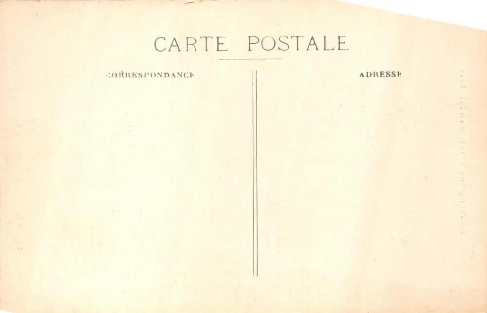Laroche Pot (Côte-d'Or) — Innenansicht des Schlosses — Edit. Rimet photo Arnay-le-Duc - Rückseite