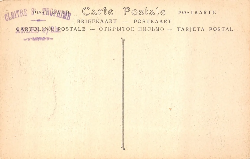 Renaissance-Tor — Porche de la République — Verlag ND, Nr. 140 - Rückseite