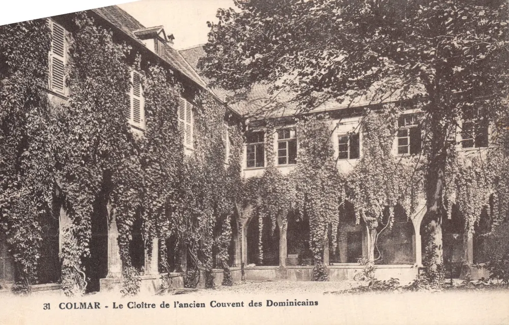 Colmar — Ansicht des Cloisters des ehemaligen Dominikanerklosters — Edition Wildeco, n°31 - Vorderseite