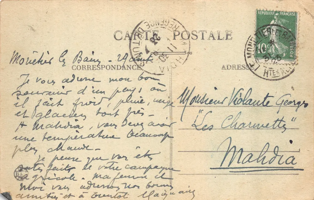 BRIANÇON — O ponte Baldy e o rio Cerveyrette — E.R - Verso