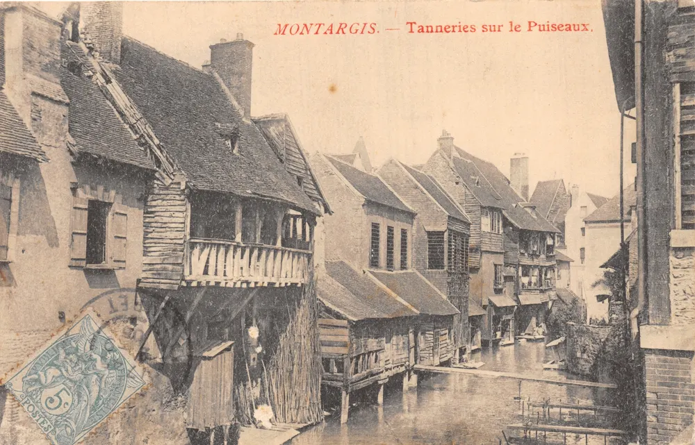 Montargis — Gerbereien am Puiseaux — Verlag: Montargis - Vorderseite