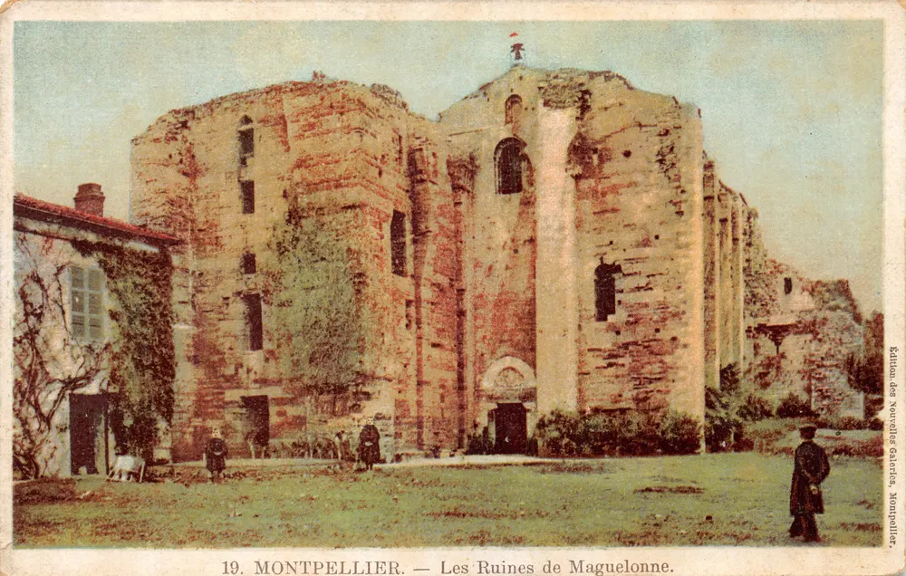 Montpellier — Die Ruinen von Maguelonne — Edition des Voyages Généraux, Montpellier - Vorderseite