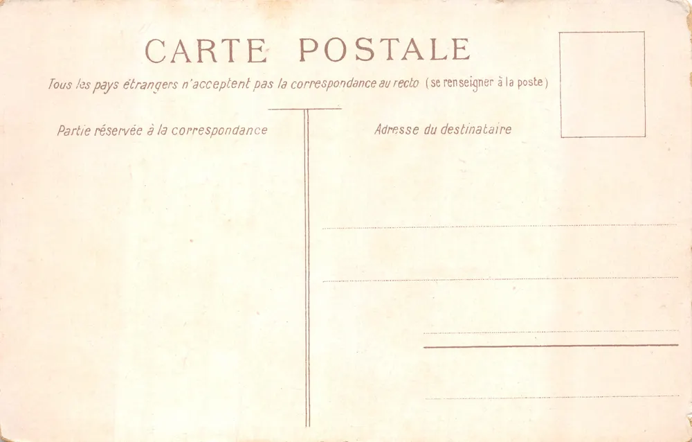 Montpellier — Die Ruinen von Maguelonne — Edition des Voyages Généraux, Montpellier - Rückseite