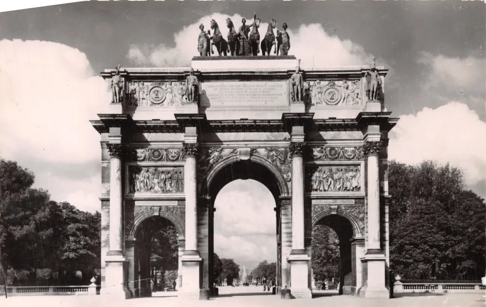 Arc de Triomphe du Carrousel — Paris — Éditions Glattky - आगे