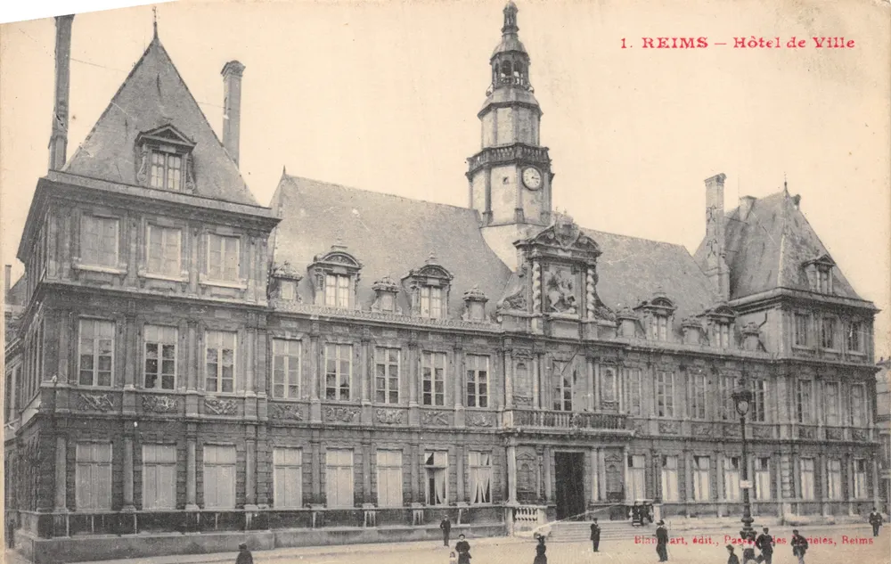 Reims — Rathaus — Verlag Blanchart, Reims - Vorderseite