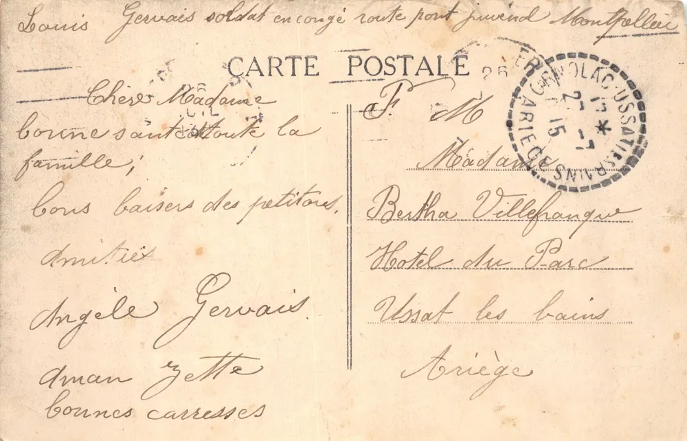 Montpellier — Aqueduc — éditeur Capestan, Montpellier - 背面
