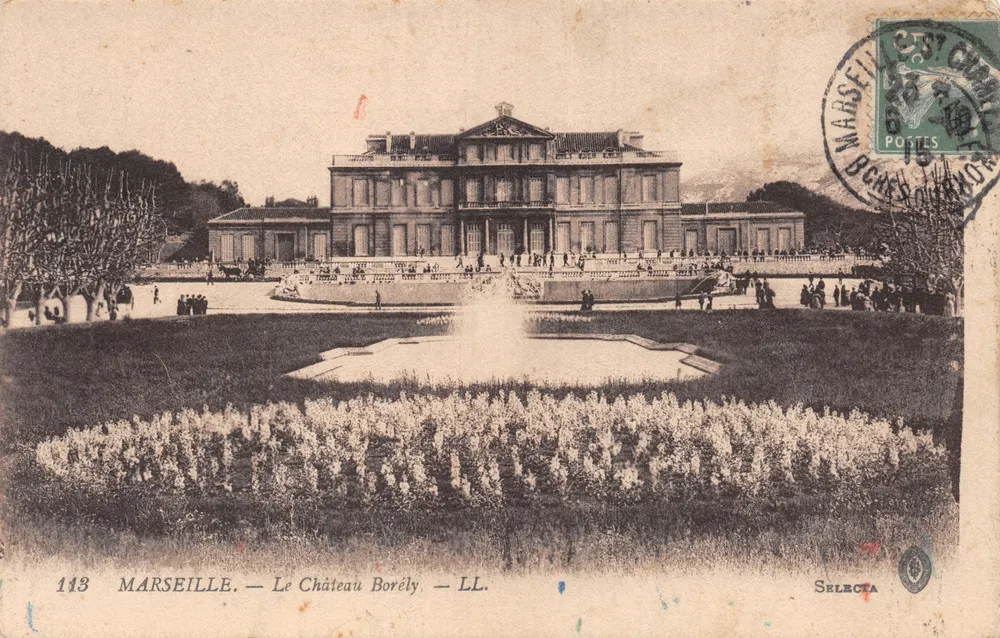 Marseille — Le Château Borelý — éditeur LL. n° 113 - Recto