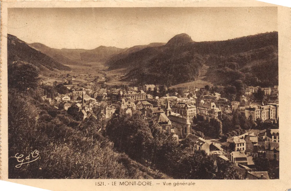 Mount-Dore — Allgemeiner Blick — Verlag G.d'O, Nr. 1521 - Vorderseite