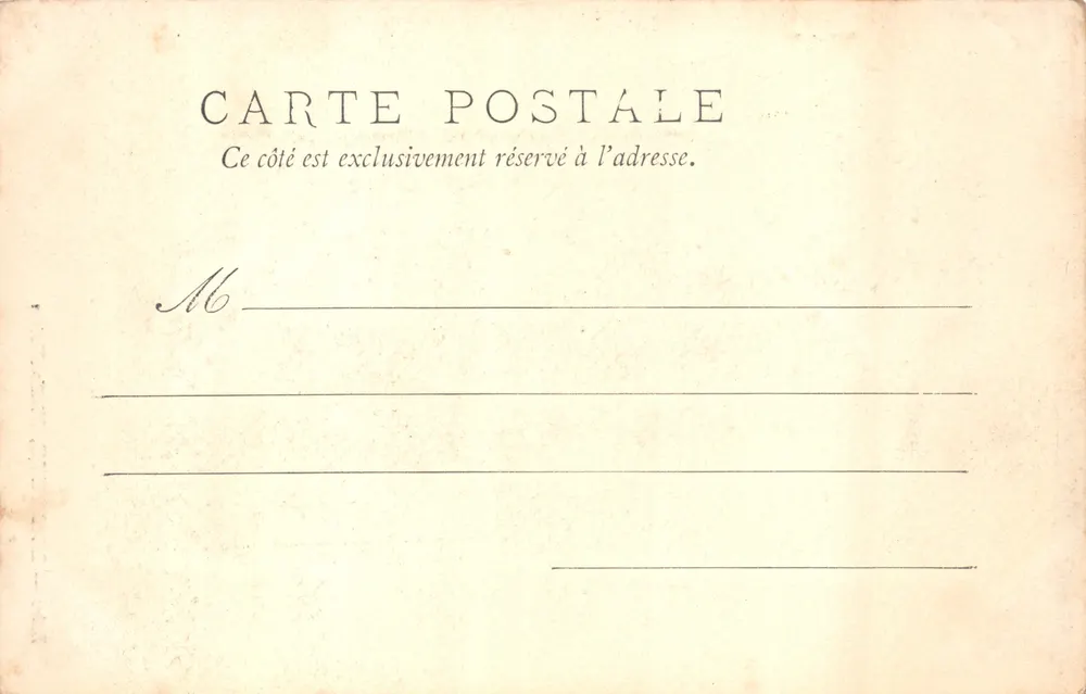 La Châtre — Casa antigua — editor no visible - Reverso
