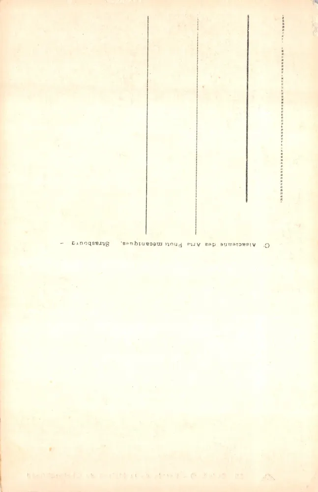 St-Malo — Eingang zur Chateaubriand-Haus — Verlag A.R.B. n°36 - Rückseite
