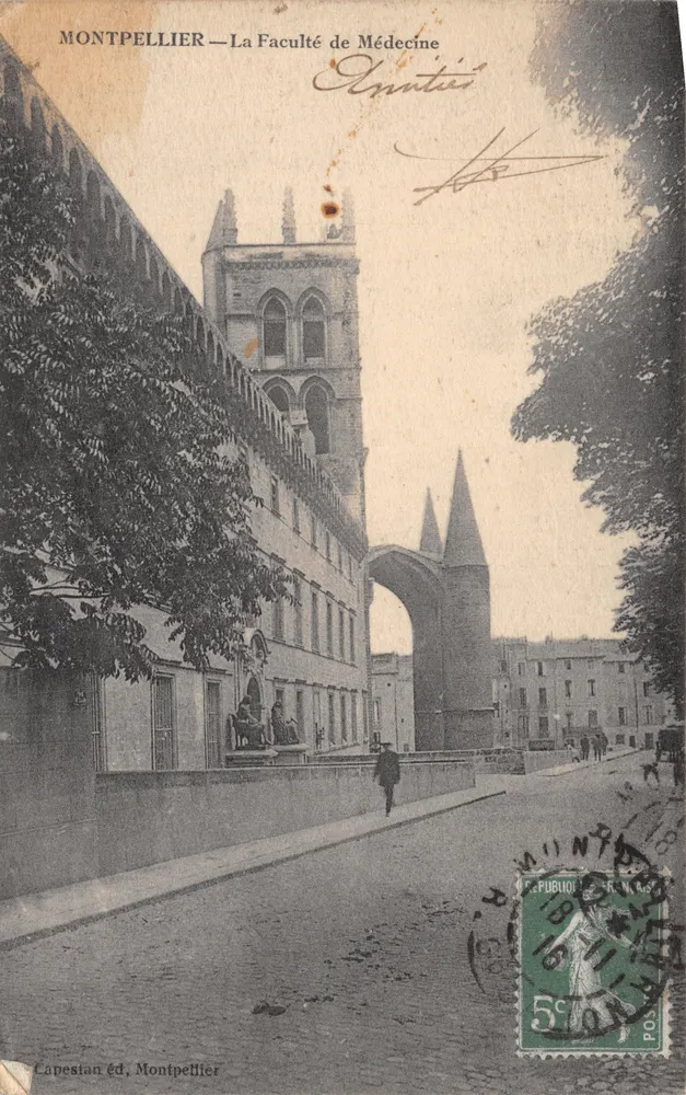 Montpellier — La Faculté de Médecine — Capestian éd, Montpellier - 앞면
