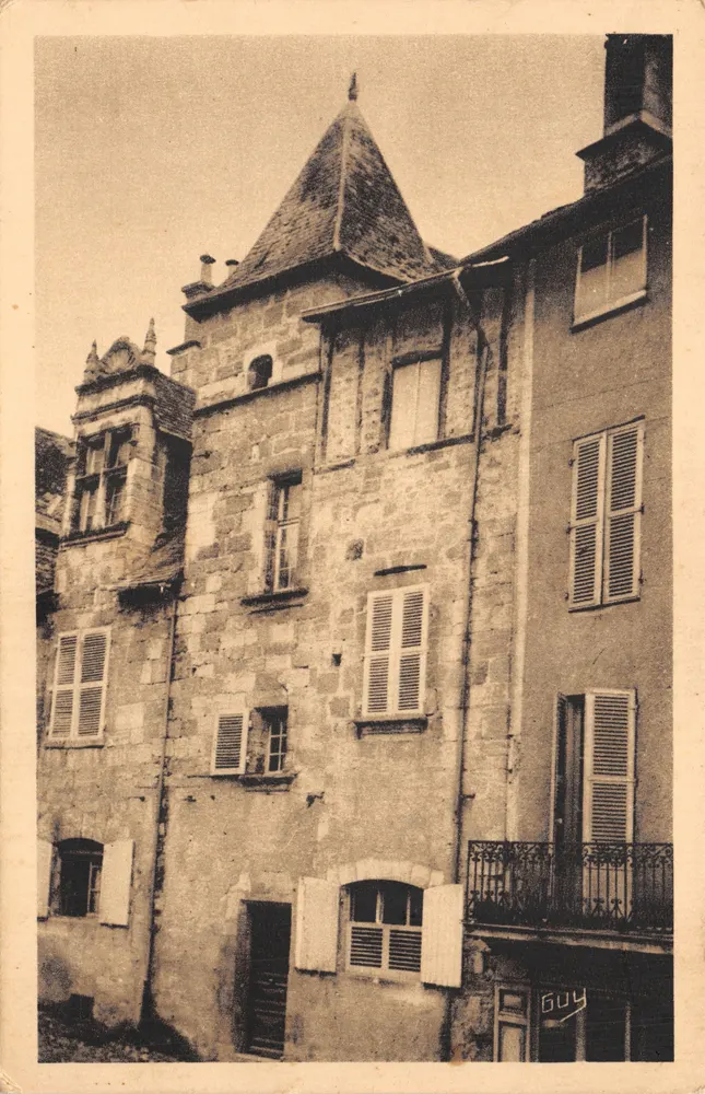 Terrasson (Dordogne) — Renaissance-Haus — Édition d'Art Guionie, Brive - Vorderseite
