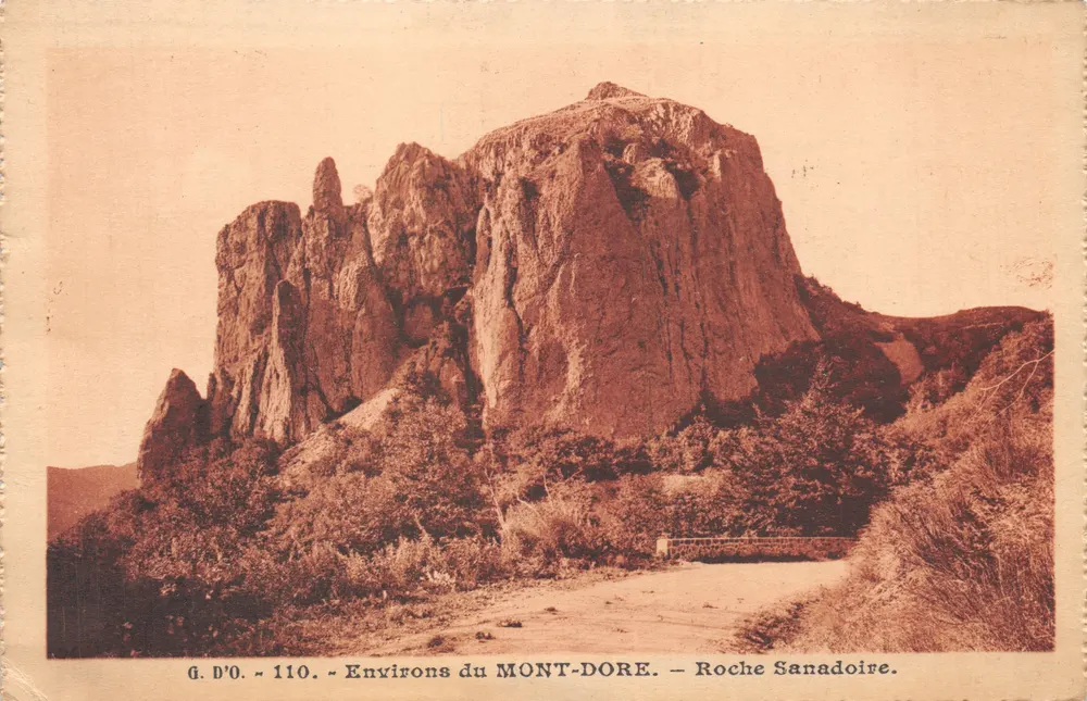 Umgebung von MONT-DORE — Roche Sanadoire — G. D'O. n° 110 - Vorderseite
