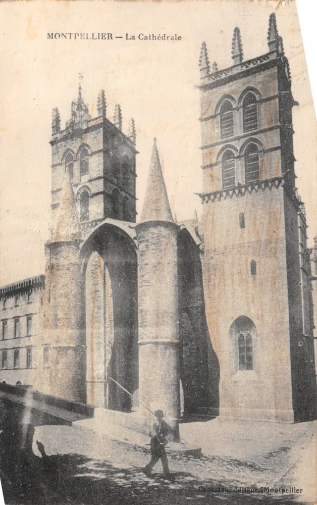 Montpellier — La Cathédrale — Capestan, éditeur à Montpellier - Recto
