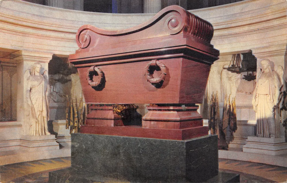 Der Sarg von Napoleon — Sarg von Napoleon I — Verlag DRAEGER, Verfahren 301 - Vorderseite